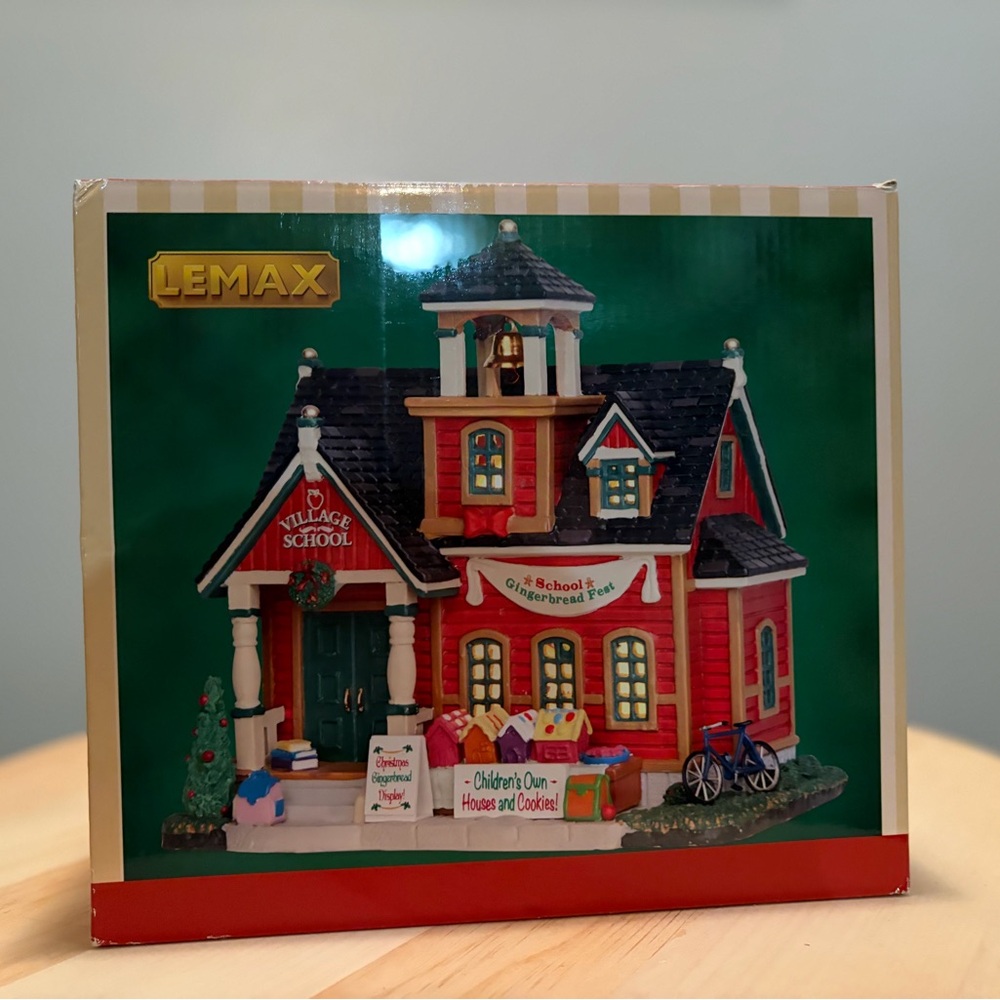 Lemax School Gingerbread Feast